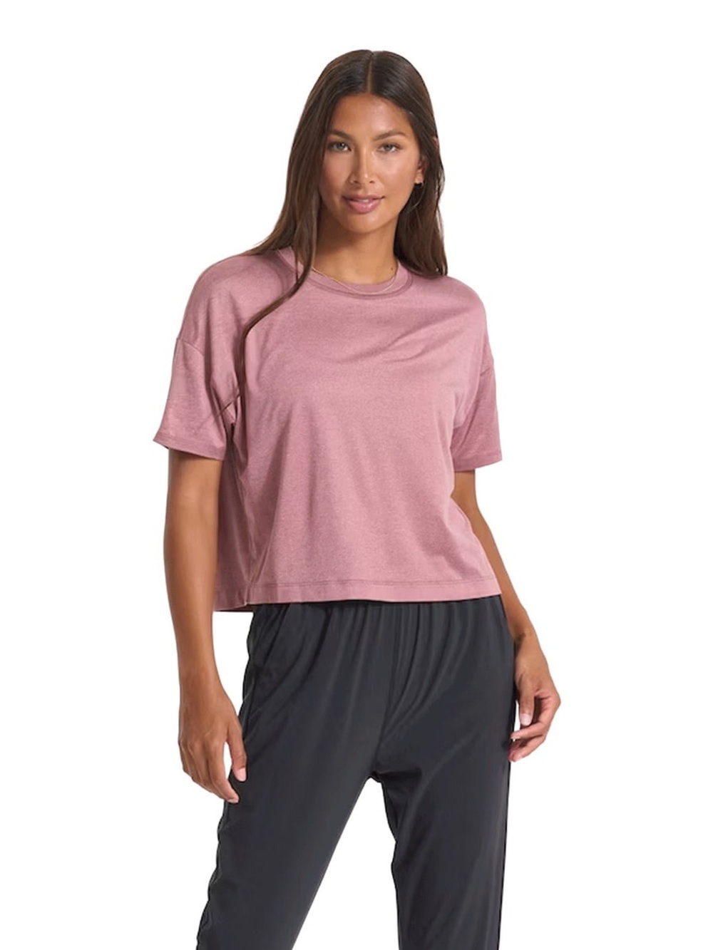 Vuori Dusty Rose Short-Sleeve Crew Tee